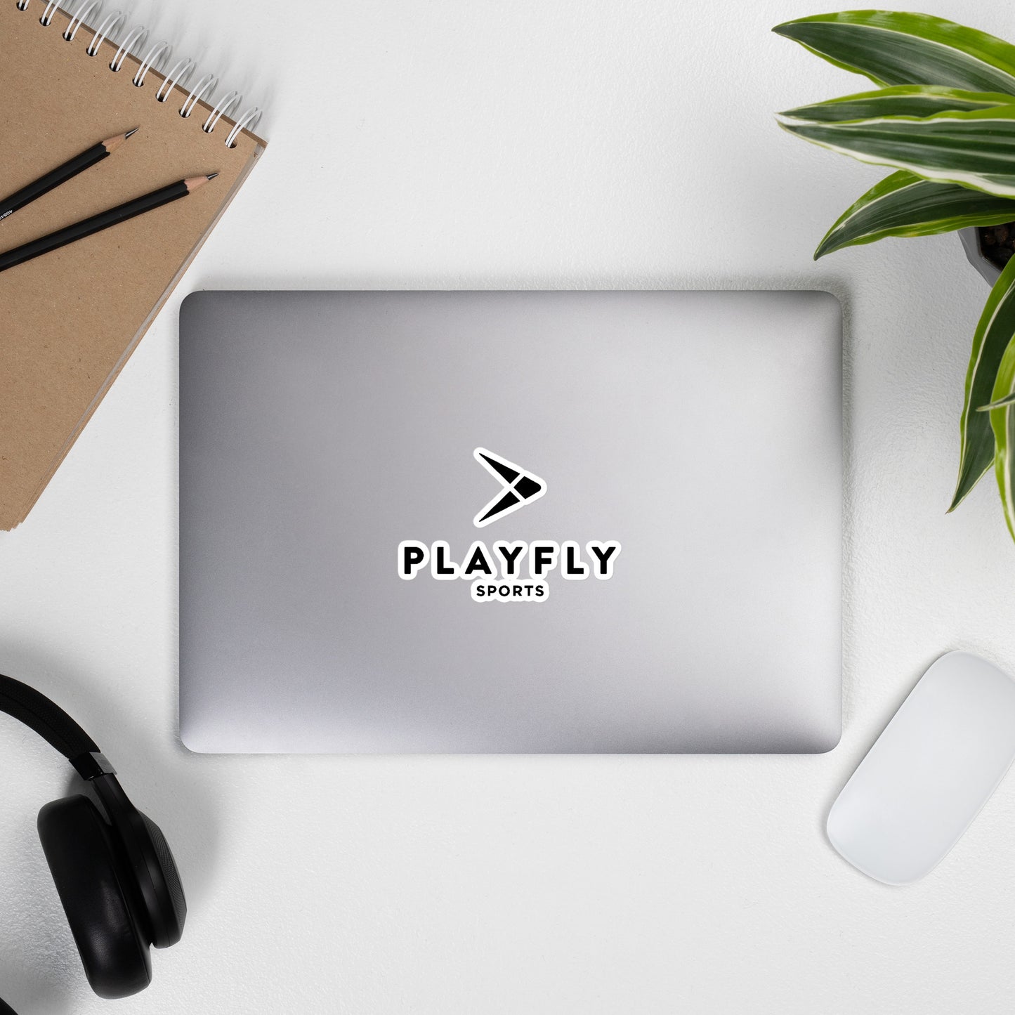 Playfly Black logo - Bubble-free stickers