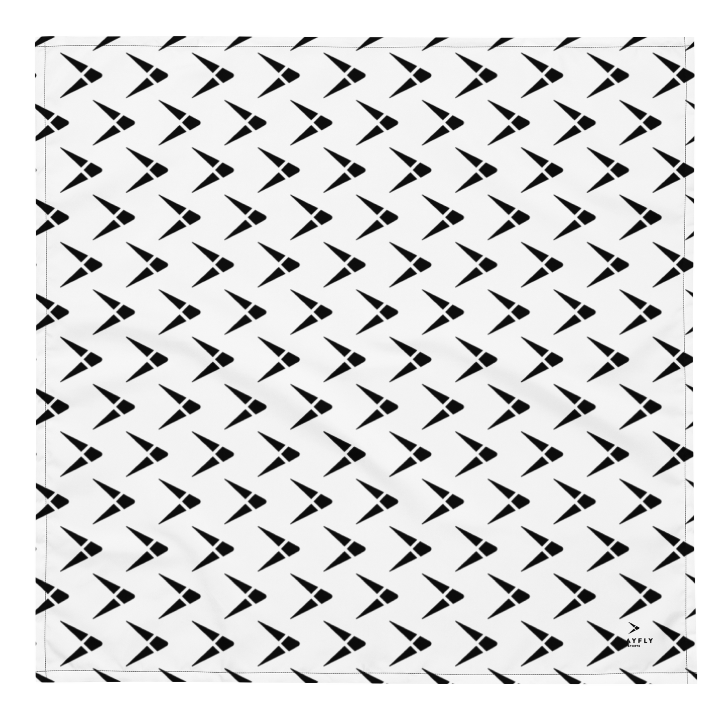 Playfly black logo - All-over print bandana