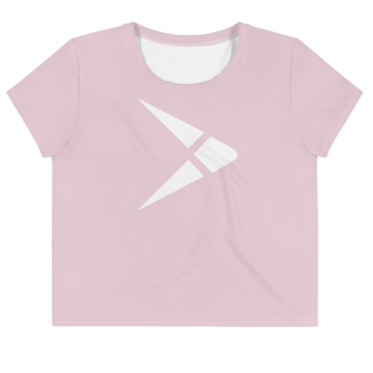 Pink Fly - Crop Tee