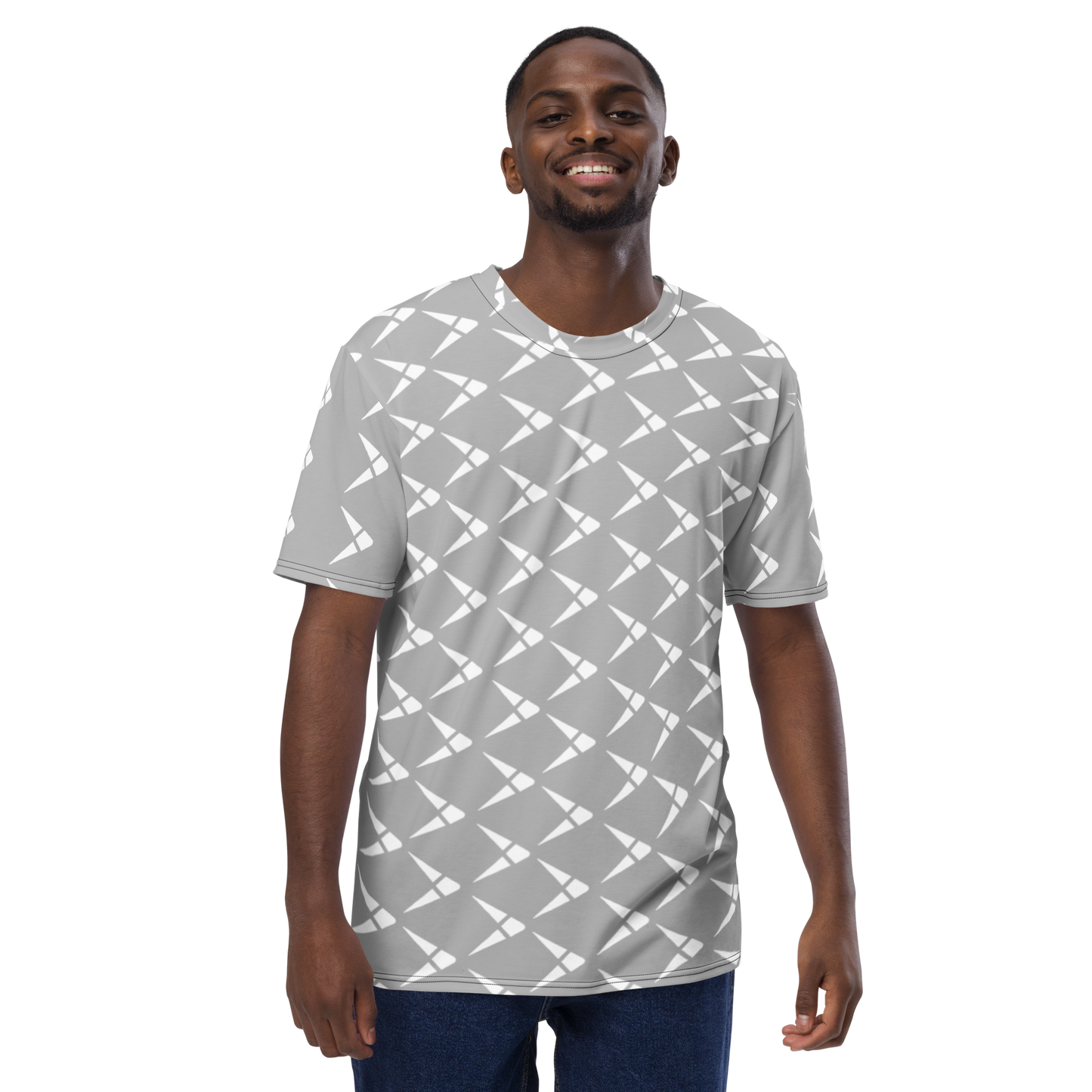 Playfly Pattern (gray) - t-shirt