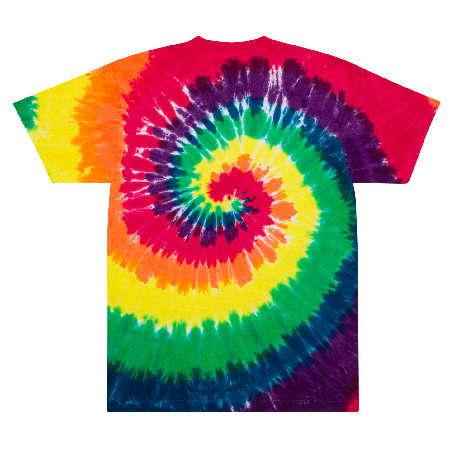 Playfly white - Oversized tie-dye t-shirt