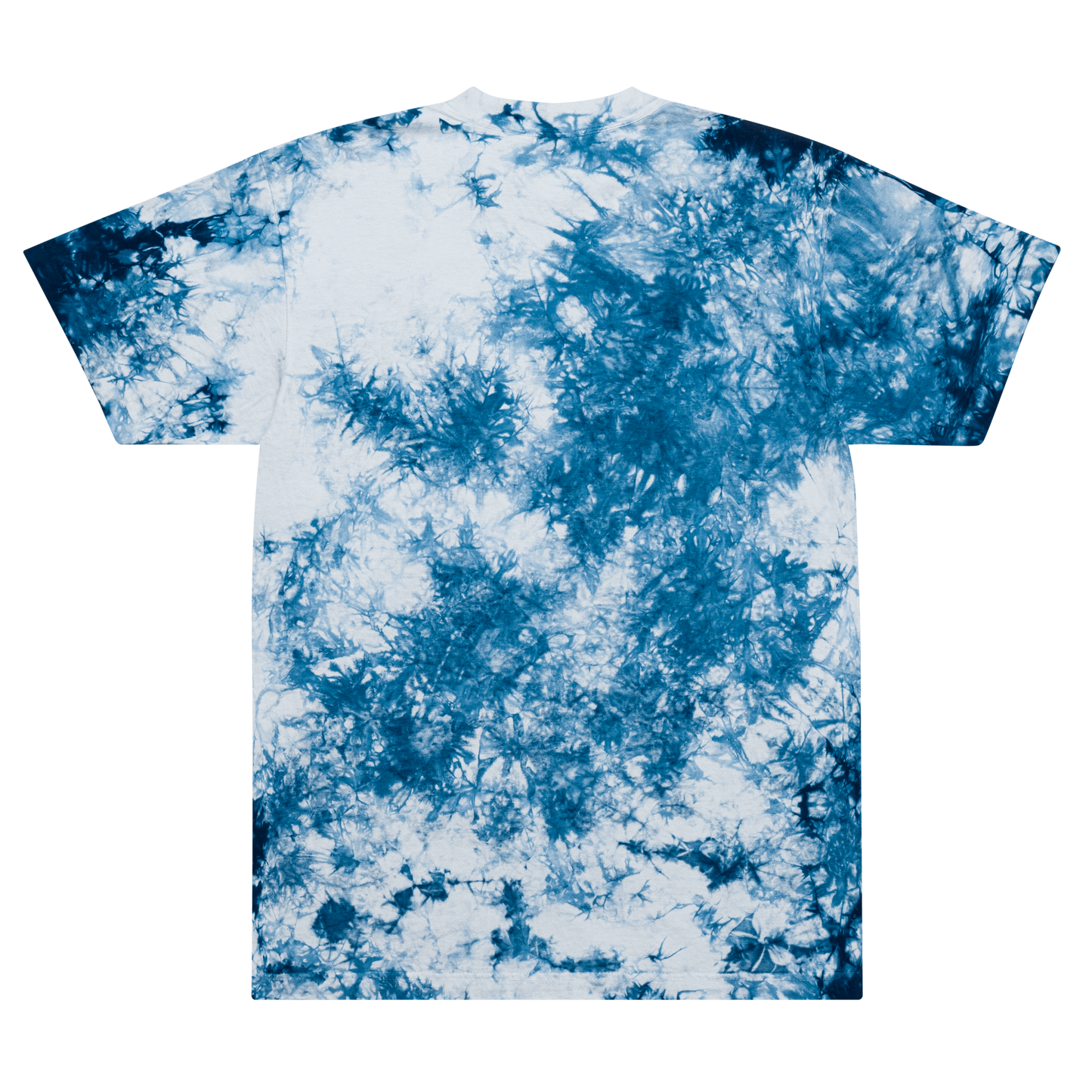 Playfly white - Oversized tie-dye t-shirt