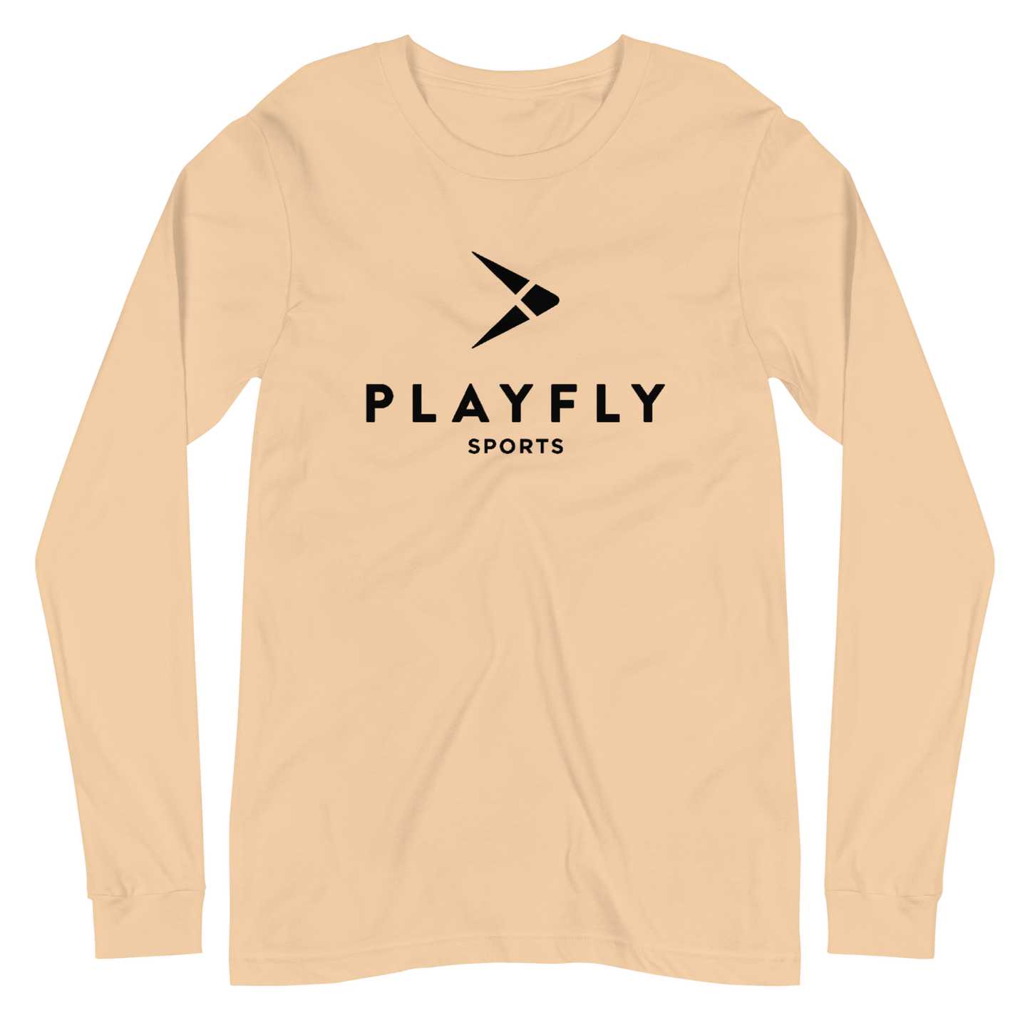 Black Playfly Logo - Unisex Long Sleeve Tee