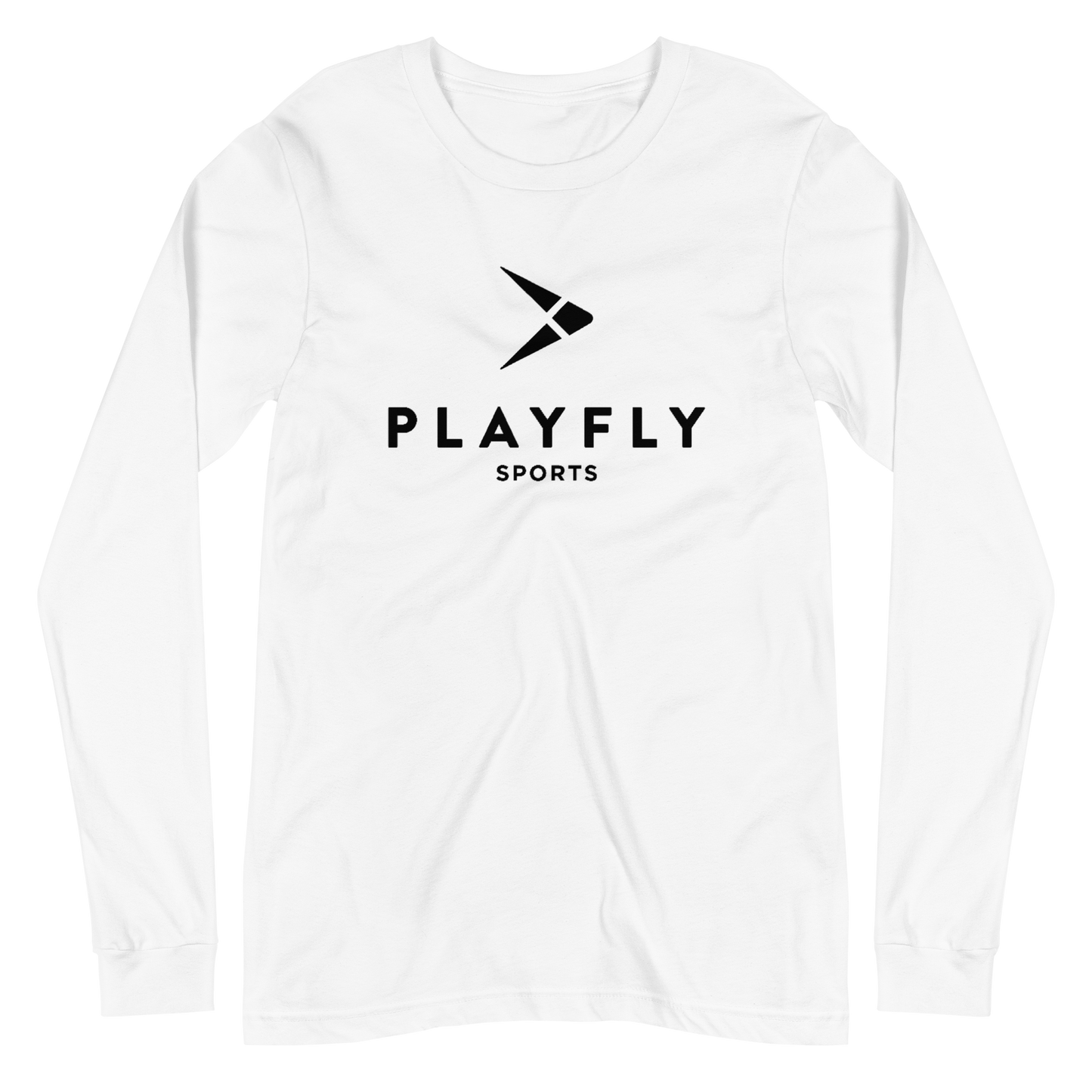 Black Playfly Logo - Unisex Long Sleeve Tee