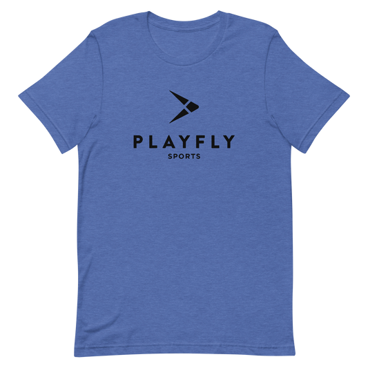 Black Playfly Logo - Unisex t-shirt
