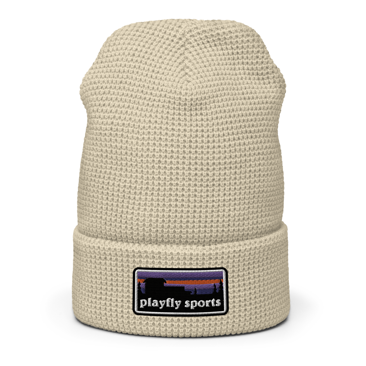 Sunset Playfly - Waffle beanie