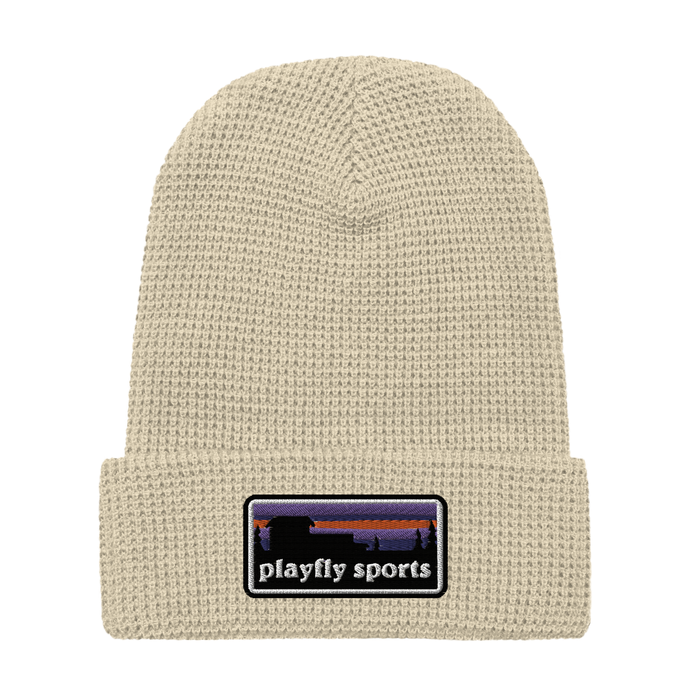 Sunset Playfly - Waffle beanie