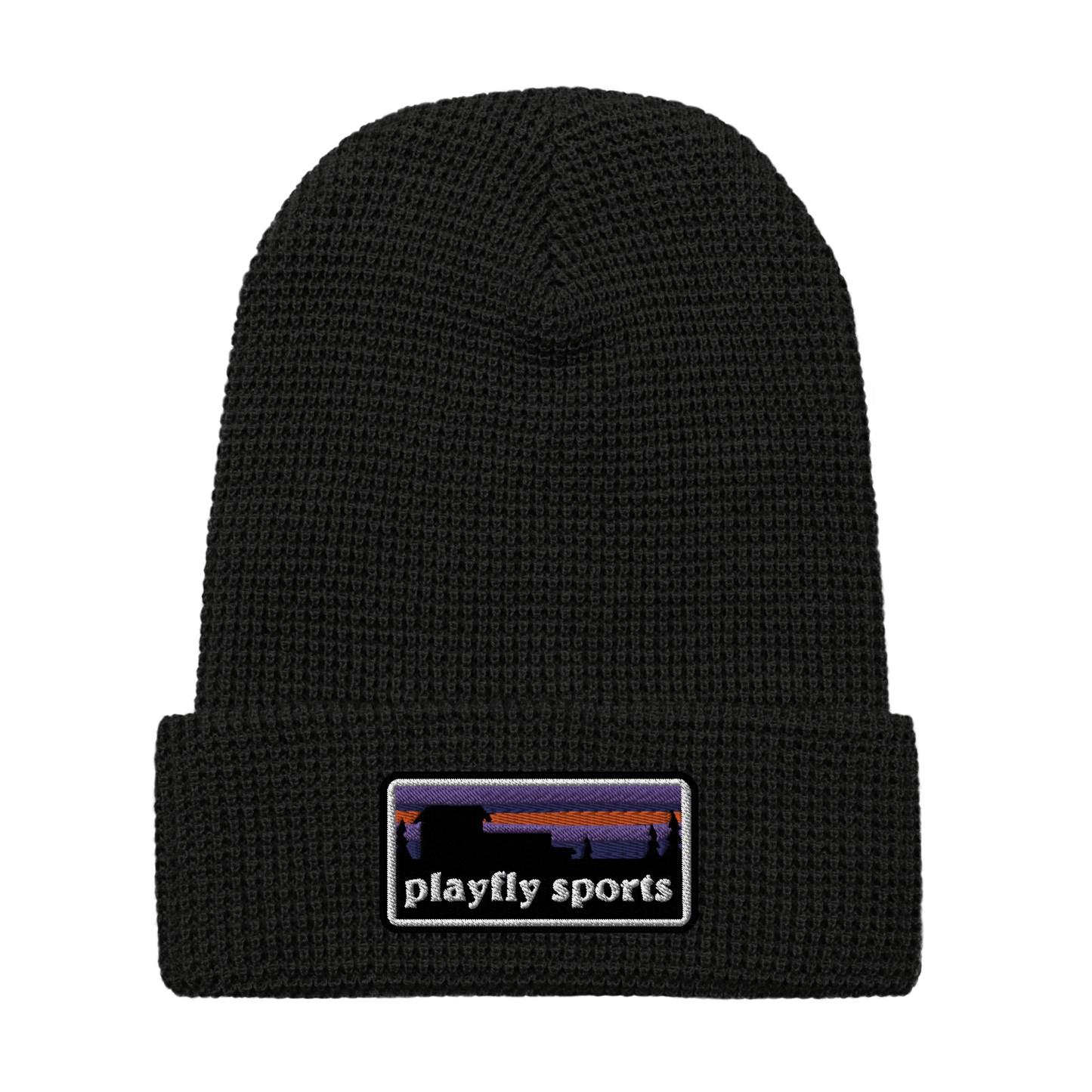 Sunset Playfly - Waffle beanie