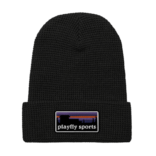 Sunset Playfly - Waffle beanie