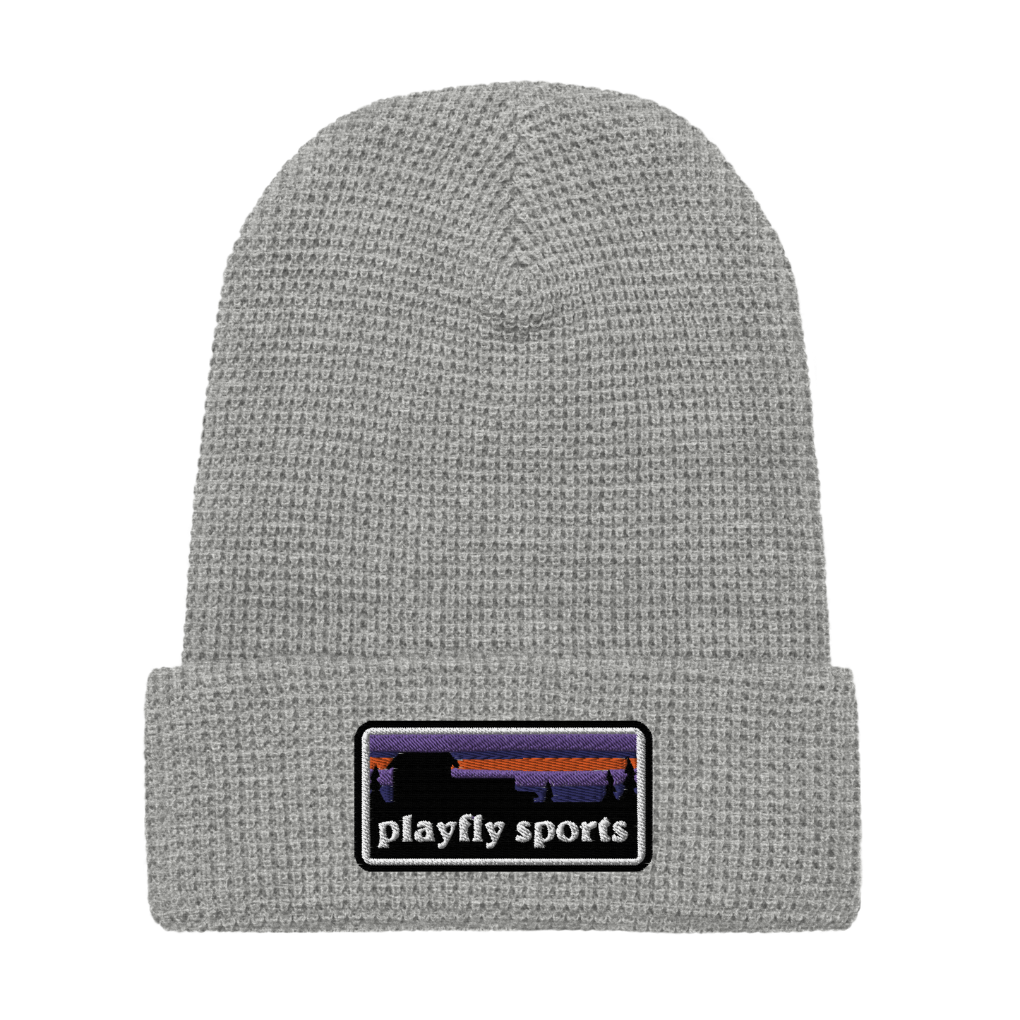 Sunset Playfly - Waffle beanie