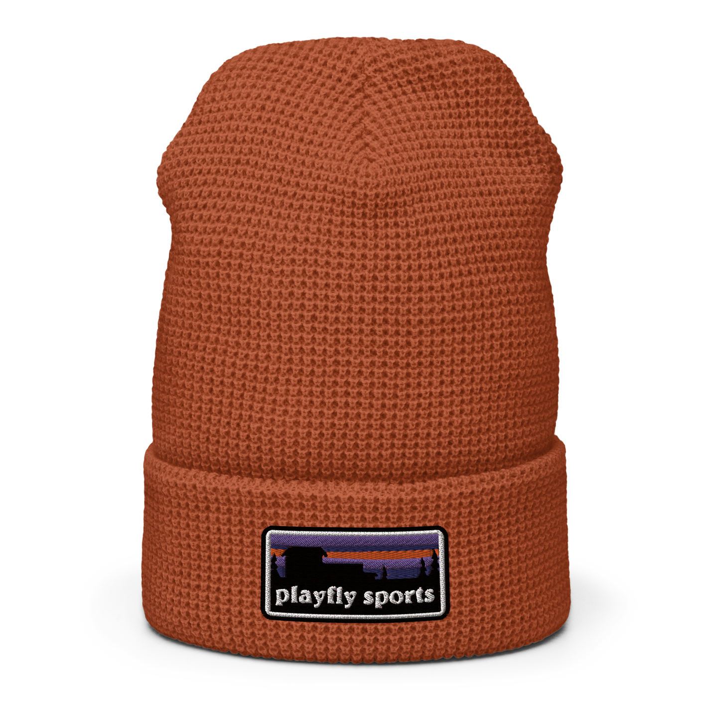 Sunset Playfly - Waffle beanie