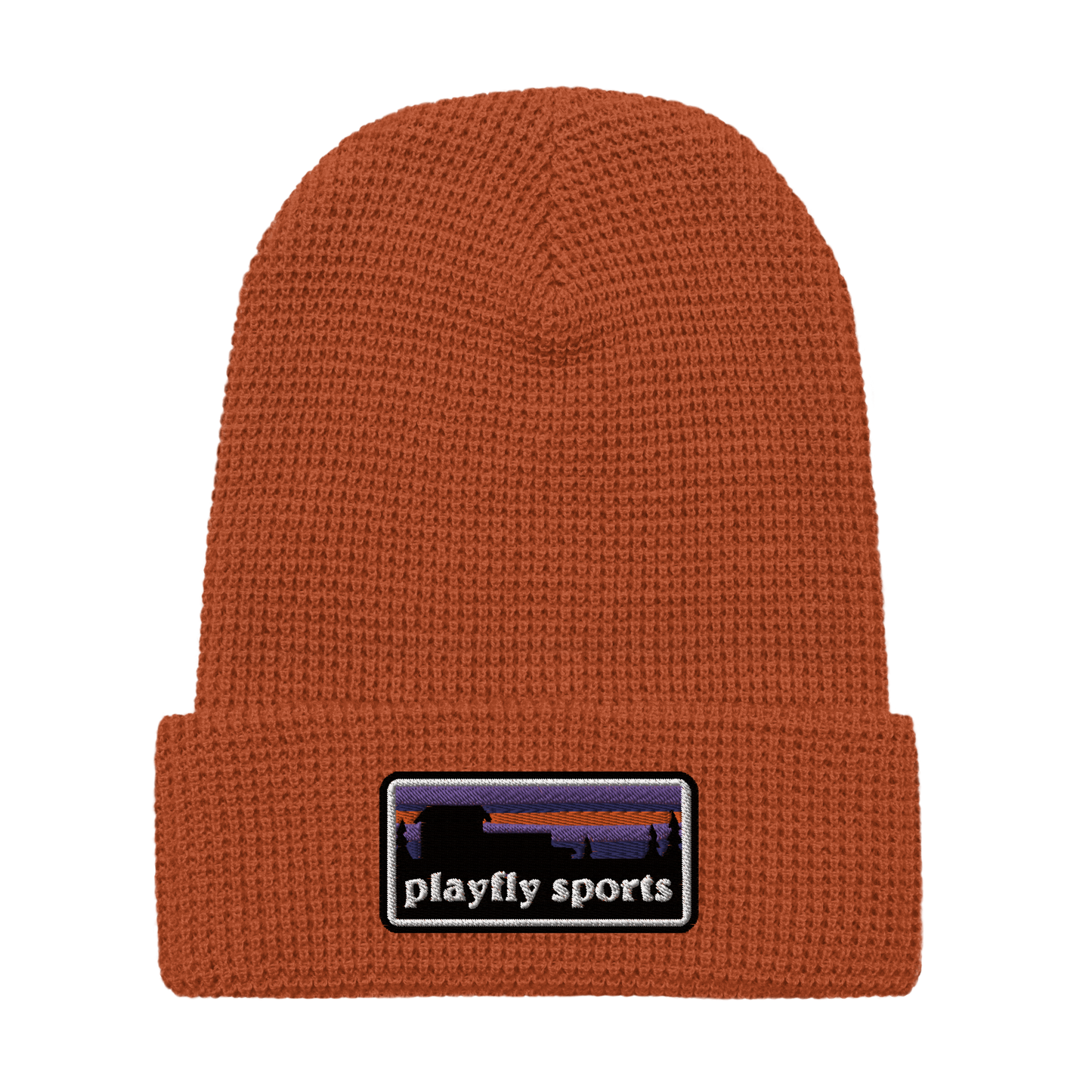 Sunset Playfly - Waffle beanie