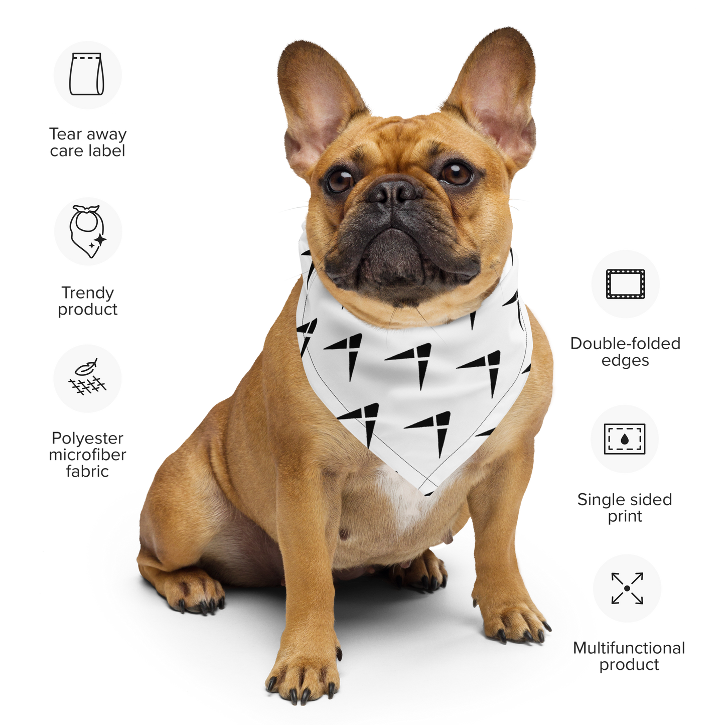 Playfly – All-over print pet bandana