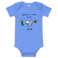 Party in the crib! - Baby short sleeve one piece
