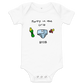 Party in the crib! - Baby short sleeve one piece