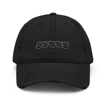 F O C U S – Distressed Dad Hat