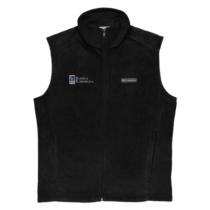 B & R - Men’s Columbia fleece vest