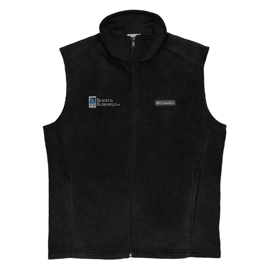 B & R - Men’s Columbia fleece vest