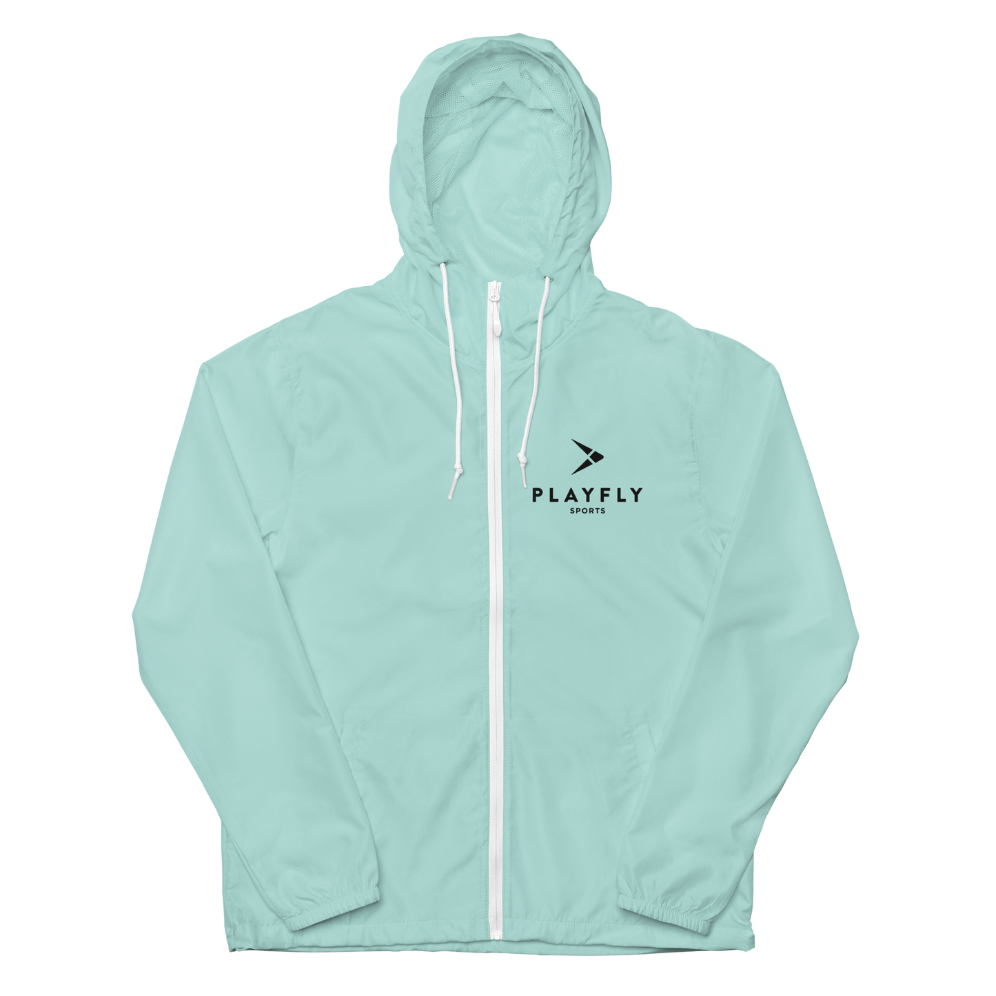 Playfly Sports – Unisex lightweight zip up windbreaker