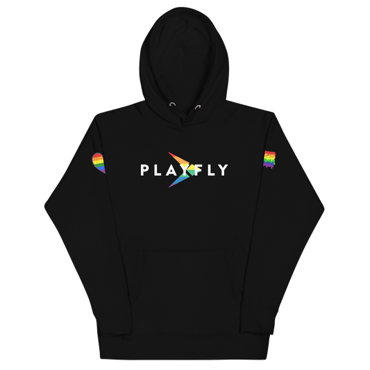 Playfly Pride LGBTQ+ – Unisex Hoodie