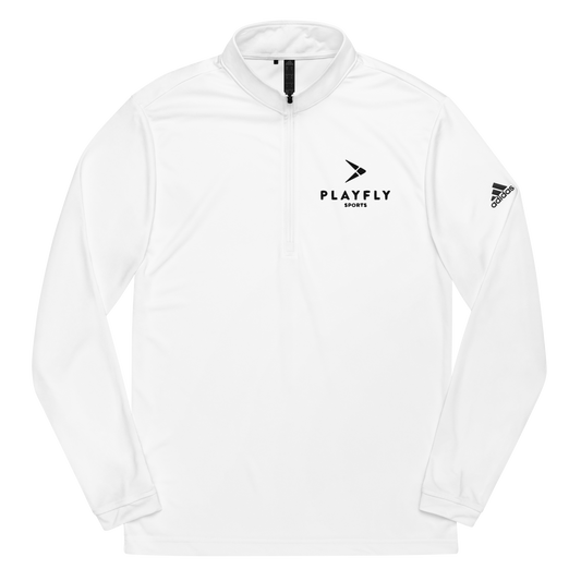 Playfly Black Logo - Quarter zip pullover