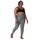Gray Playfly - Crossover leggings with pockets