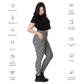 Gray Playfly - Crossover leggings with pockets