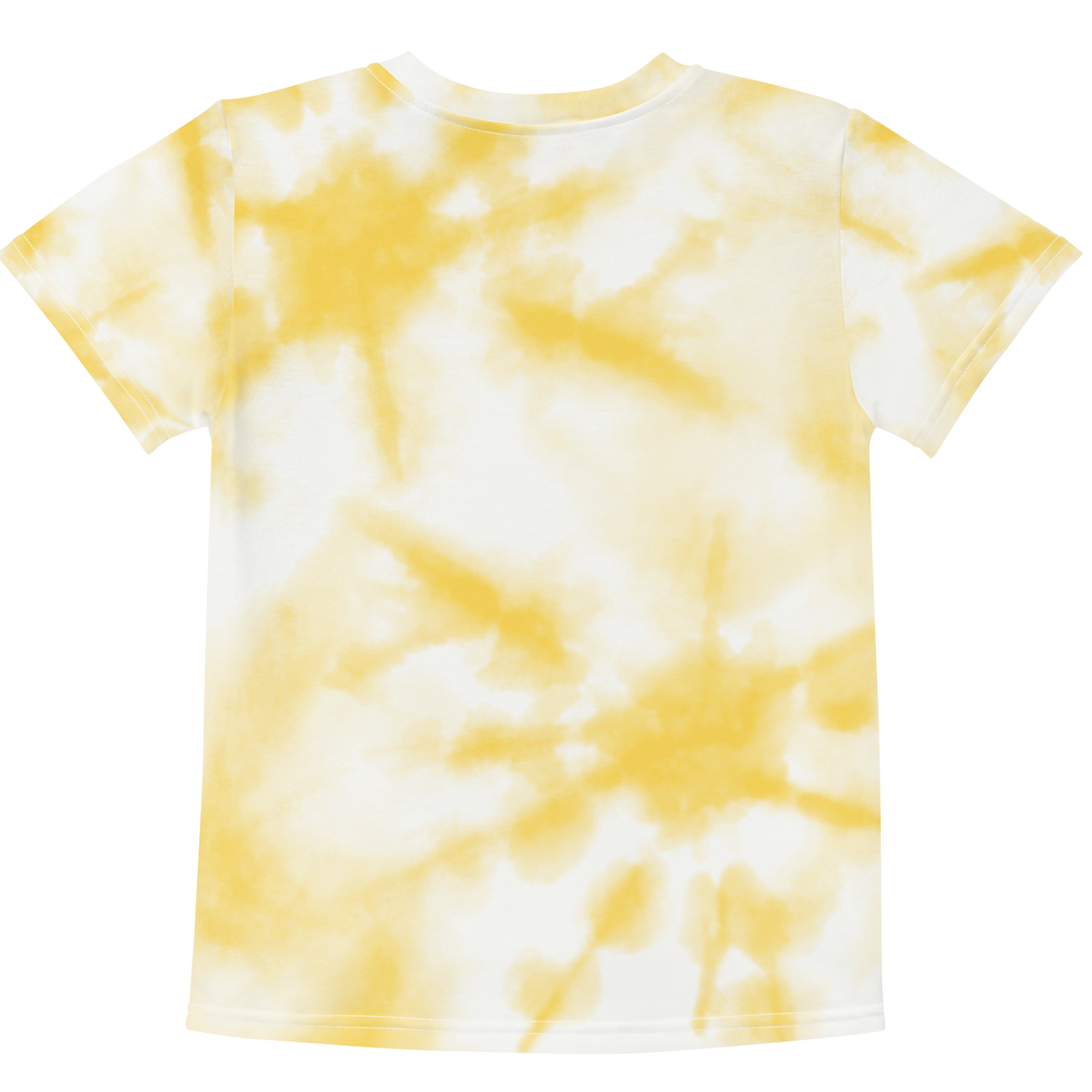 (Yellow) Smiley Tie Dye - Kids t-shirt