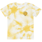 (Yellow) Smiley Tie Dye - Kids t-shirt