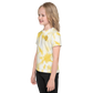 (Yellow) Smiley Tie Dye - Kids t-shirt