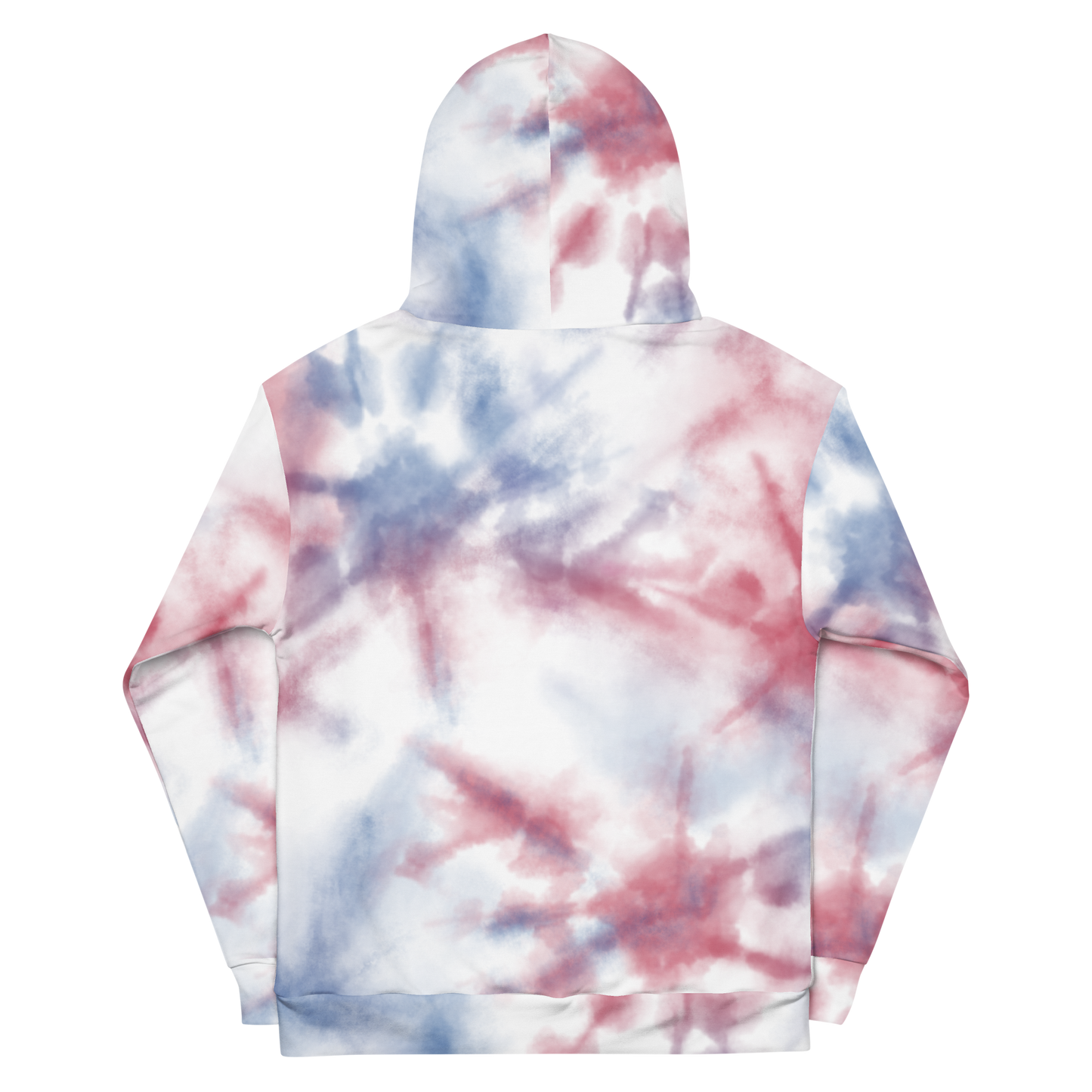 (Pink & Blue) Tie Dye - Unisex Hoodie