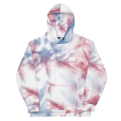 Hollister blue discount tie dye hoodie