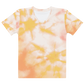 (Yellow & Salmon) Tie Dye - Women's T-shirt