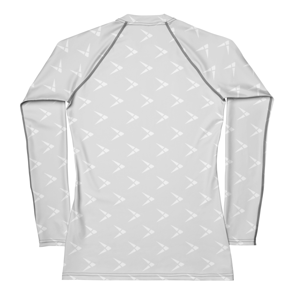 Playfly White - Women's Rash Guard