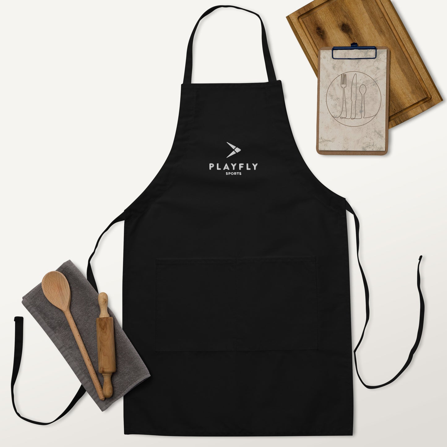 Playfly - Embroidered Apron