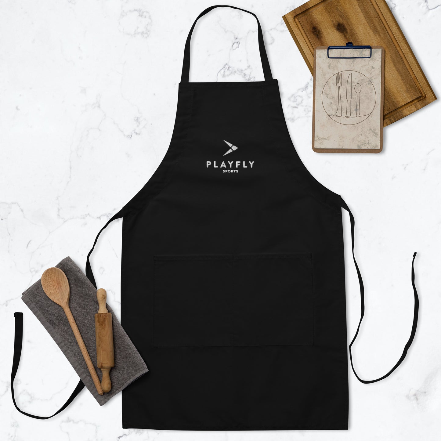 Playfly - Embroidered Apron