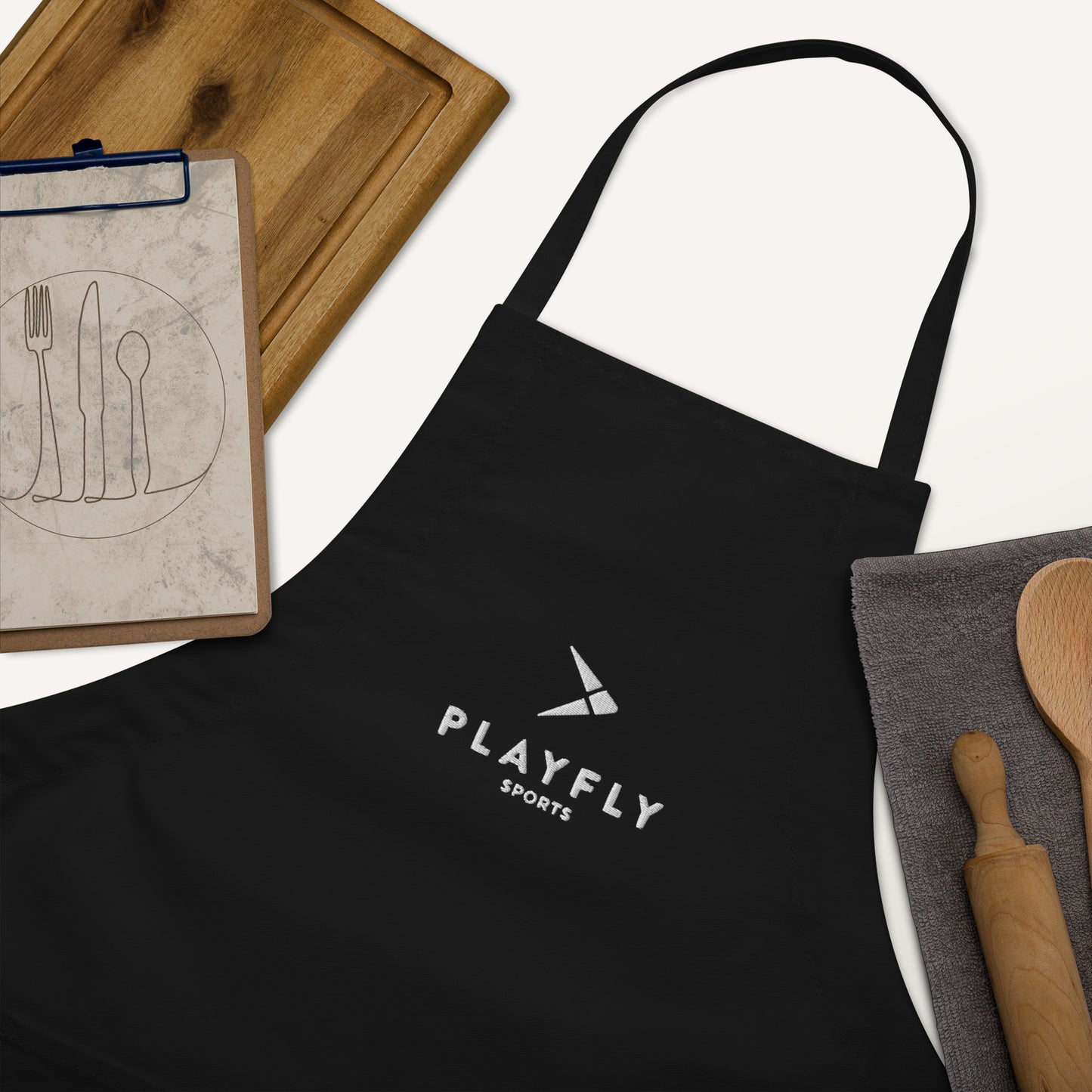 Playfly - Embroidered Apron