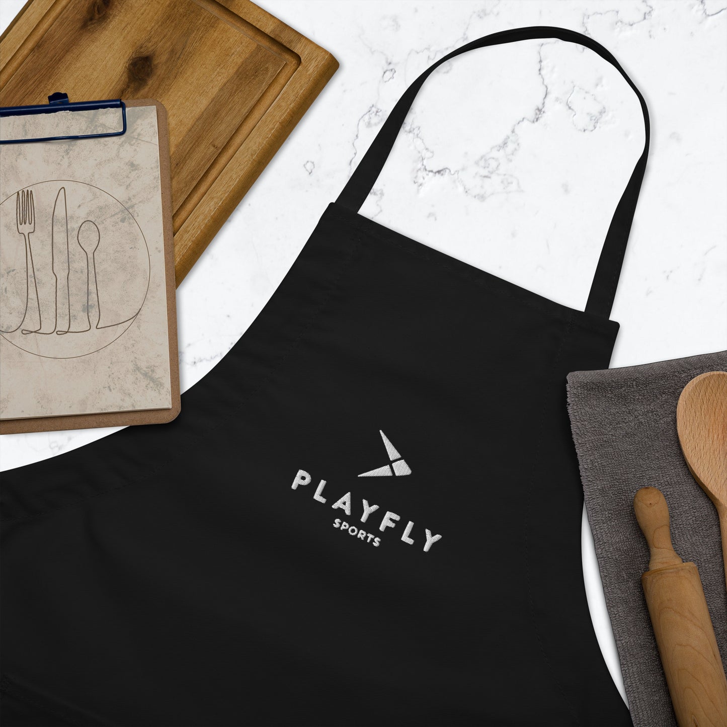 Playfly - Embroidered Apron