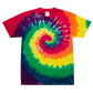Playfly white - Oversized tie-dye t-shirt
