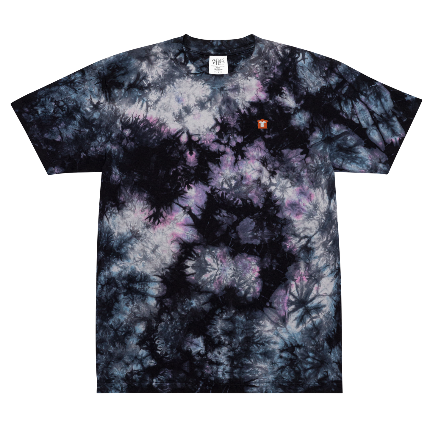 Mini Logo - Oversized tie-dye t-shirt