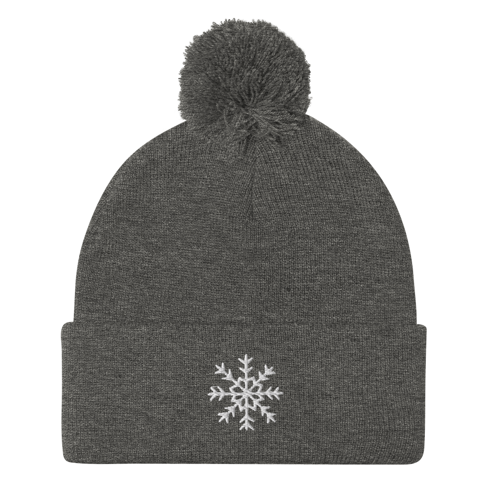 Snowflake - Pom-Pom Beanie