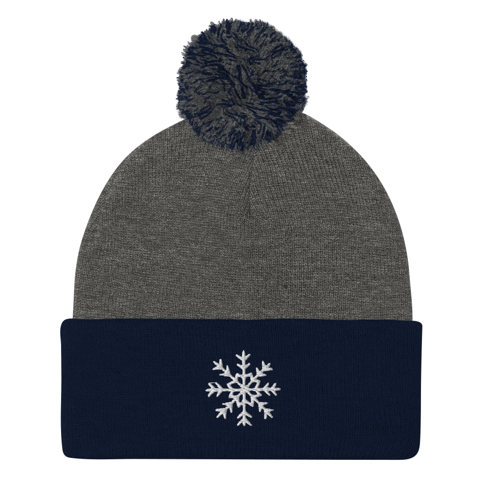 Snowflake - Pom-Pom Beanie