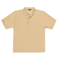 White Playfly Logo - Men's Premium Polo