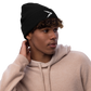 White Fly - Ribbed knit beanie