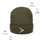 White Fly - Ribbed knit beanie