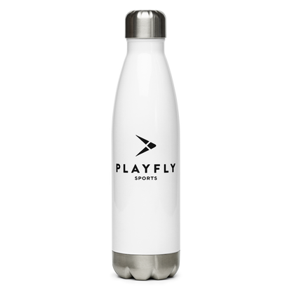 Playfly Black Logo - Stainless Steel Water Bottle