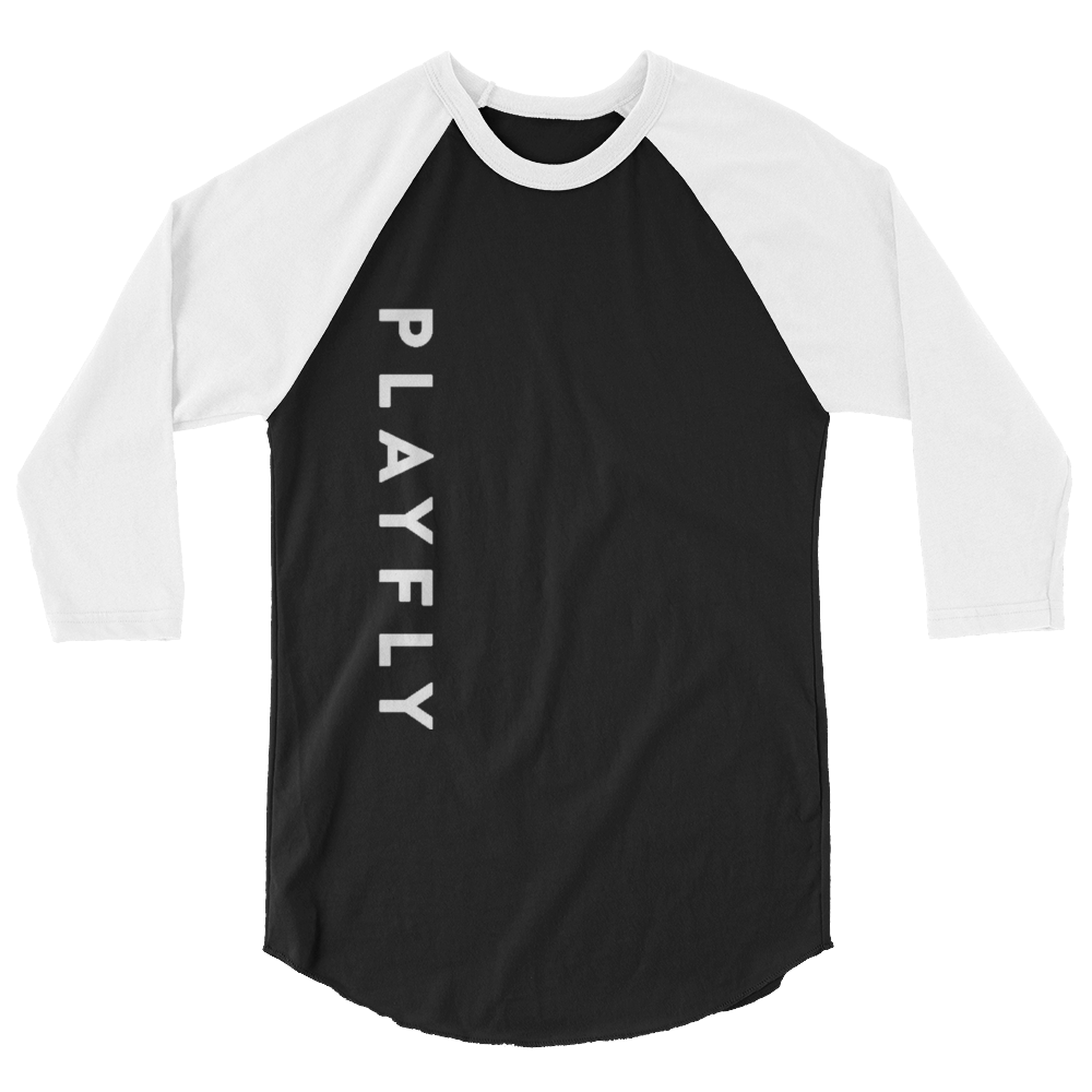 Side Playfly - 3/4 sleeve raglan shirt