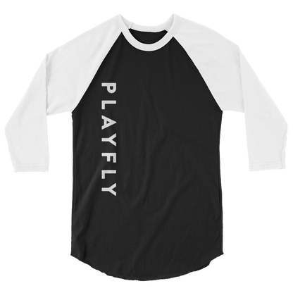 Side Playfly - 3/4 sleeve raglan shirt