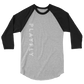 Side Playfly - 3/4 sleeve raglan shirt