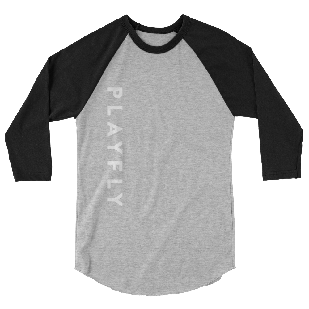 Side Playfly - 3/4 sleeve raglan shirt